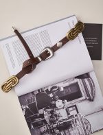 Wind of change Ζώνη - Καφέ