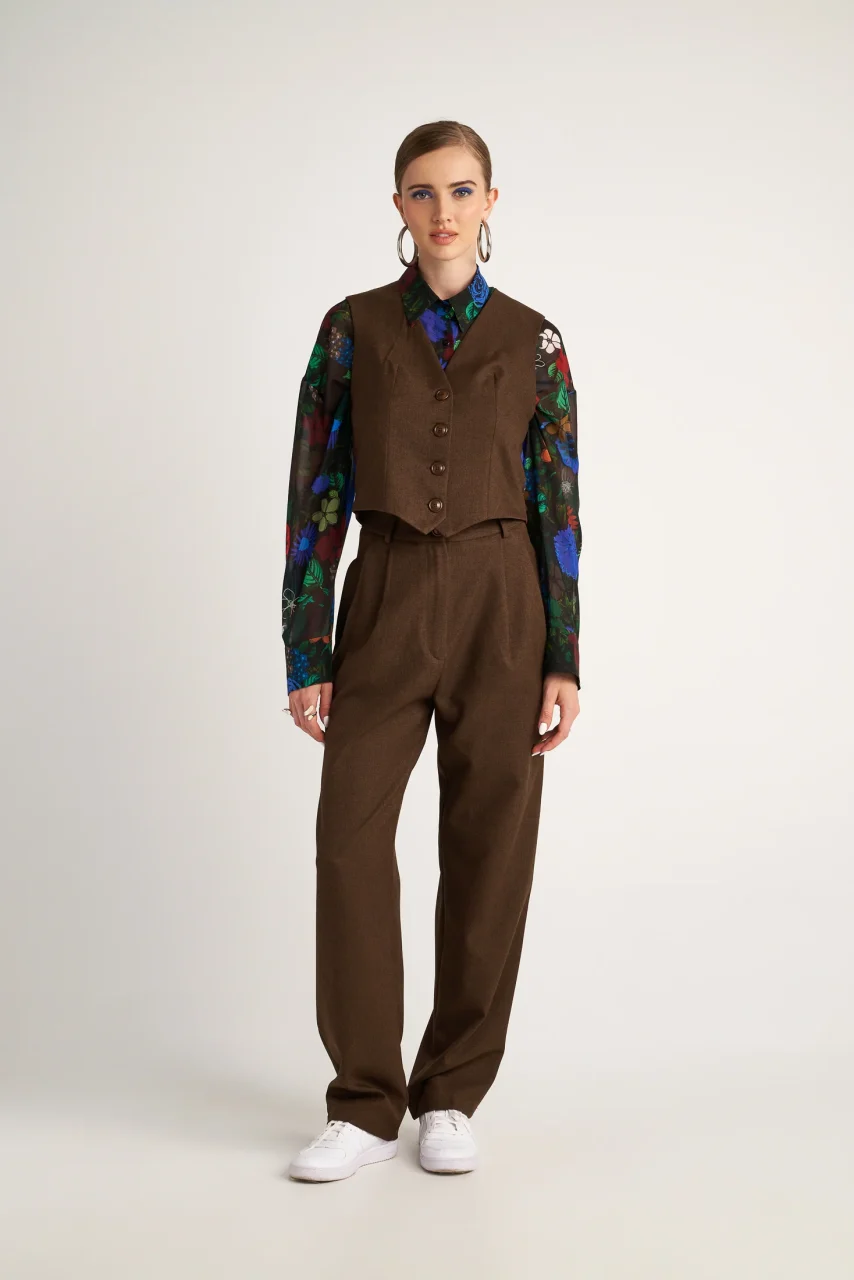 hemithea-0426_3000x Diana Γιλέκο - Καφέ - Image 1