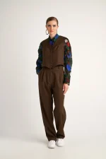 Diana Γιλέκο - Καφέ - Image 2