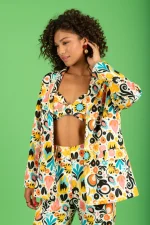 Jasmine Oversize Σακάκι - Κίτρινο