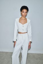 Beth Crop Τοπ - Λευκό