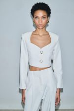 Beth Crop Τοπ - Λευκό - Image 2