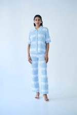 Παντελόνα  Καρδούλες-Ροζ/Σιέλ