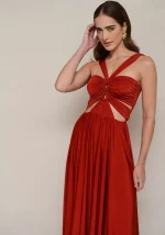 Rennes Φόρεμα - Morrocan Κόκκινο - Image 2