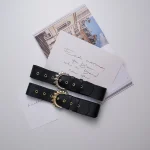 "Flower in the sun" Ζώνη - Ασημί - Image 2