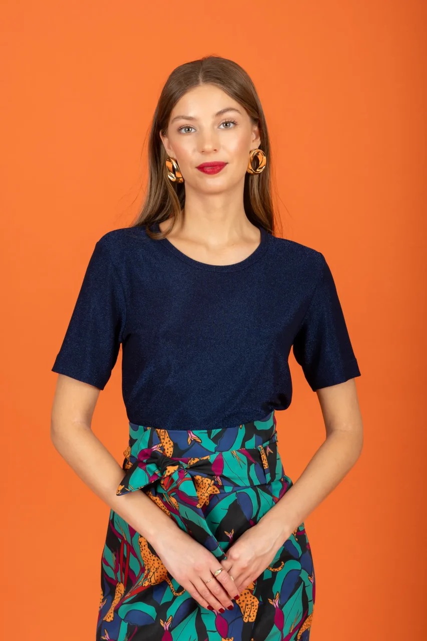 128-51598-5 Manny Τοπ - Σκούρο Μπλε - Image 1