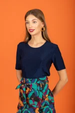 Manny Τοπ - Σκούρο Μπλε - Image 2