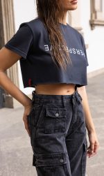 Carina Perspective Τοπ - Ανθρακί - Image 2