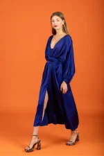 Diane Φόρεμα - Μπλε - Image 2