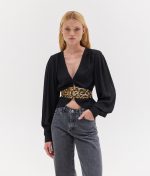 Jackie Πουκάμισο - Μαύρο/Animal Print