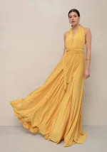 Allium Πολυμορφικό Φόρεμα - Κίτρινο