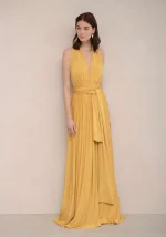 Allium Πολυμορφικό Φόρεμα - Κίτρινο - Image 2