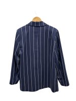 Σακάκι Ριγέ - Σκούρο Μπλε - Image 2