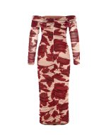 Josephine Φόρεμα - Ruby Blossom - Image 2