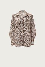 VK Horse Print Slim Fit Shirt