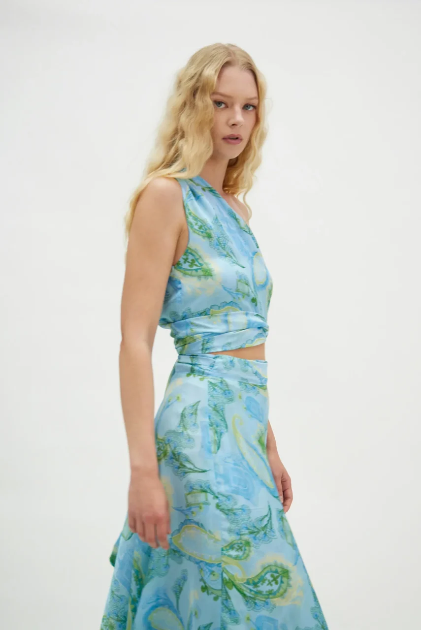 HEMITHEA_SS25_DAY311557_3000x Juliette Τοπ - Sky Blue - Image 1