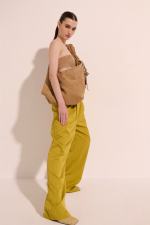 VK Beige Suede Shoulder Bag - Image 3