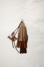 Brown Leather Charm