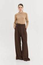 Martha Pants - Brown plaid - Image 8