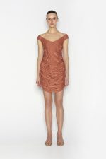 NR Cactus Mini Φόρεμα - Teracotta