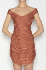 NR Cactus Mini Φόρεμα - Teracotta - Image 4