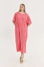 Bronx Φόρεμα - Pink Stripes - Image 4