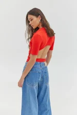 Rocio Τοπ/Κορμάκι - Watermelon Red - Image 2