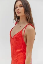Celeste Φόρεμα - Watermelon Red - Image 3