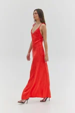 Celeste Φόρεμα - Watermelon Red - Image 5