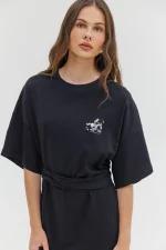 Bronx Φόρεμα - Μαύρο - Image 5