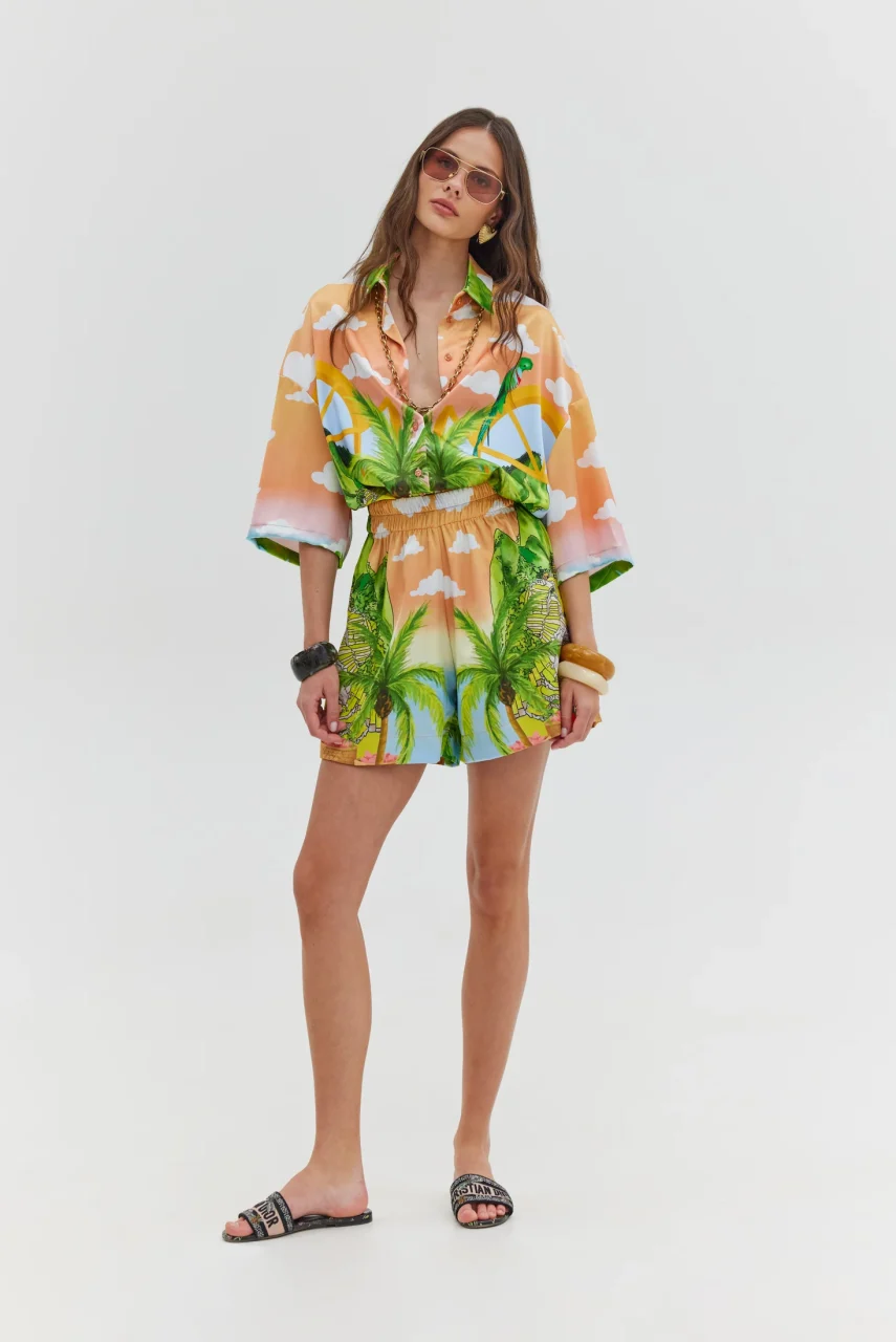 Hemithea199412_3000x Toulouse Σορτς - Green - Image 1