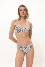 Animal Print Underwire Bikini Top - Image 4
