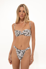 Animal Print Underwire Bikini Top - Image 5