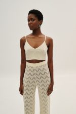 Crop Τοπ Combos - Εκρού