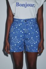 Paisley Σορτς - Denim - Image 3