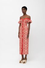 Masai Flame Φόρεμα - Κόκκινο - Image 4