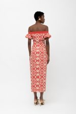 Masai Flame Φόρεμα - Κόκκινο - Image 3