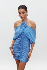 Mirella Mini Φόρεμα - Indigo - Image 4