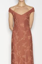 NR Cactus Long Φόρεμα - Teracotta - Image 3