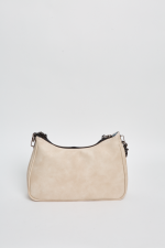 Retro Chain Vintage Τσάντα Ώμου -  Κρεμ - Image 2