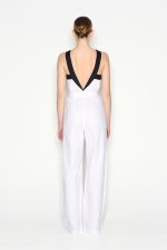 NR Vice Jumpsuit - Λευκό/Μαύρο - Image 2