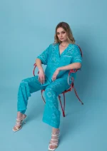 Jude Πουκάμισο - Turquoise - Image 3