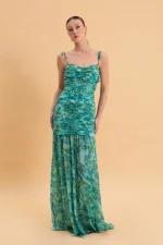 Botanical Breeze Maxi Φόρεμα