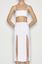 NR Coco Night Φούστα - Λευκό - Image 3
