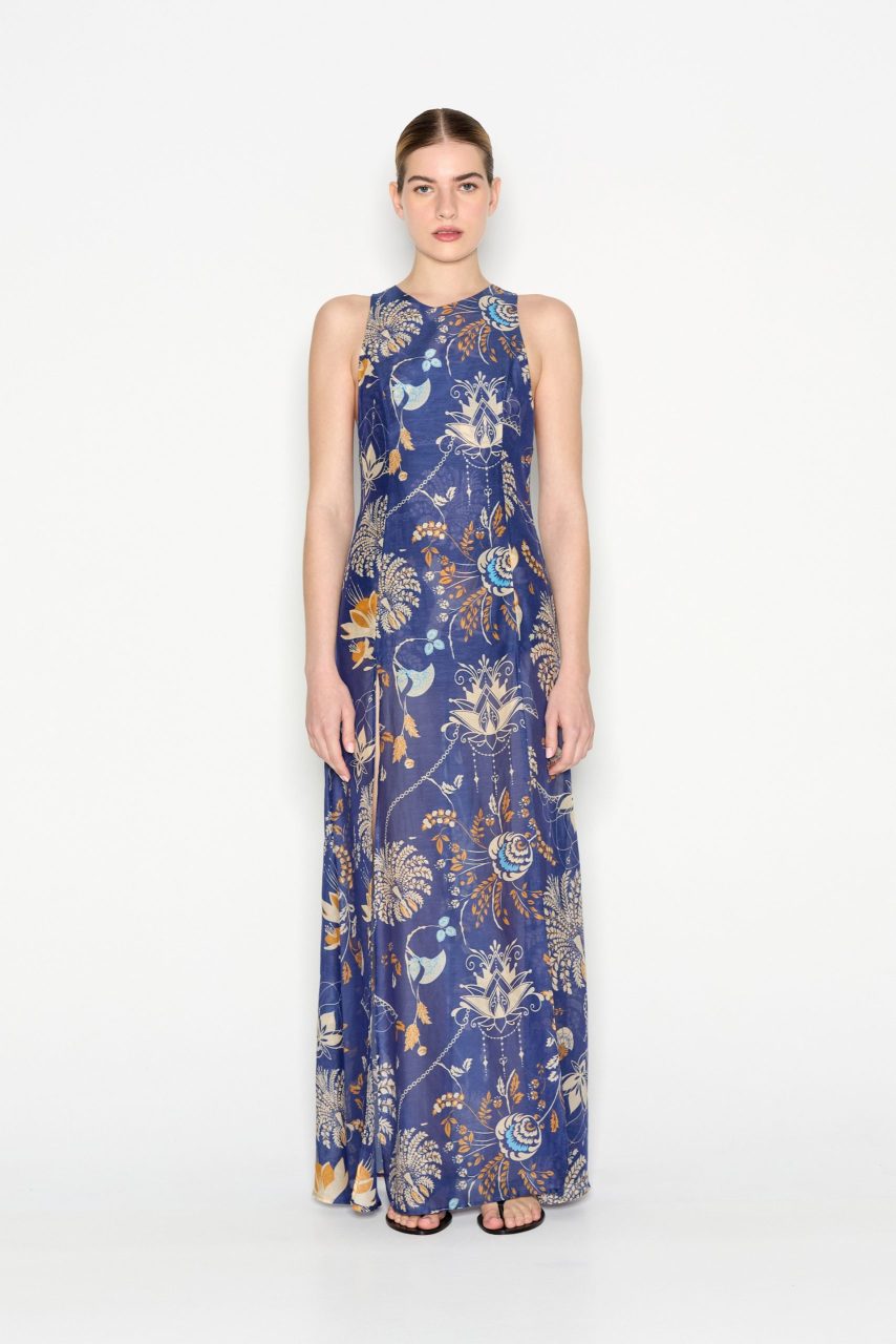 3nr2522927_1 NR Cuban Φόρεμα - Μπλε - Image 1