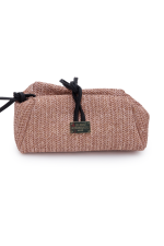 Lunchbag Vegan Straw - Ροζ