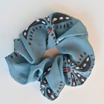 Savanna Blue Scrunchie