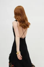 Frida Φόρεμα - Μαύρο - Image 5