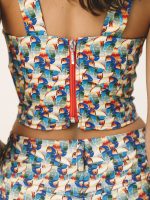 Molly Bustier Τοπ - Μπλε - Image 2