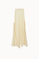 Chamomile Yellow Sheer Skirt